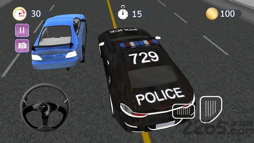 疯狂警车追逐游戏下载