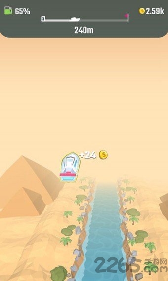 翻转小船无限金币破解版 翻转小船破解版游戏下载