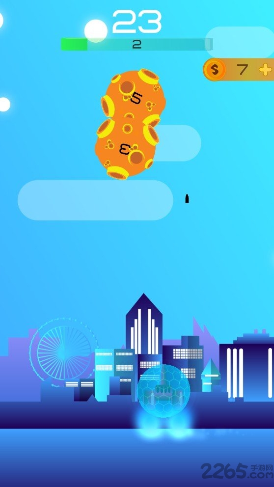 流星撞击手机游戏
