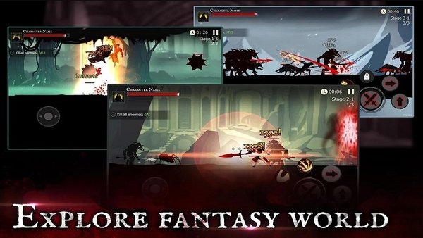 死亡之影黑暗骑士魔术师战斗无限金币版