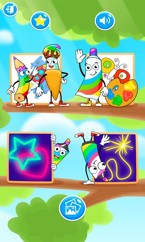儿童宝宝画画世界平台下载