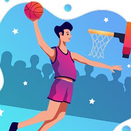 篮球动作狂游戏(basketball)