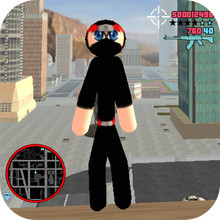 火柴人绳索忍者破解版 v1.0.1 安卓版