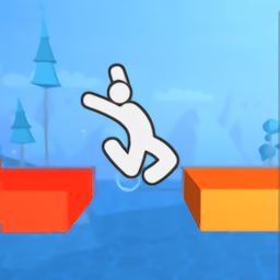 向右跳跃小游戏(right jump)