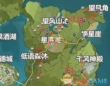 《原神》丘丘人面具速刷路线一览