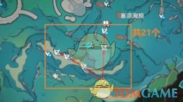 《原神》原海异种分布图一览